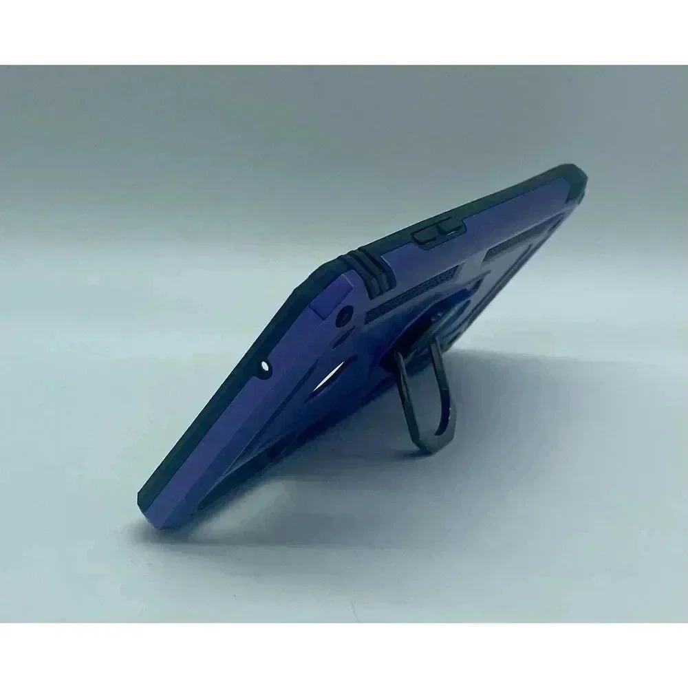 LeYi Kickstand Case for Samsung A20S Magnetic 2 Screen Protectors Rugged‎ Purple